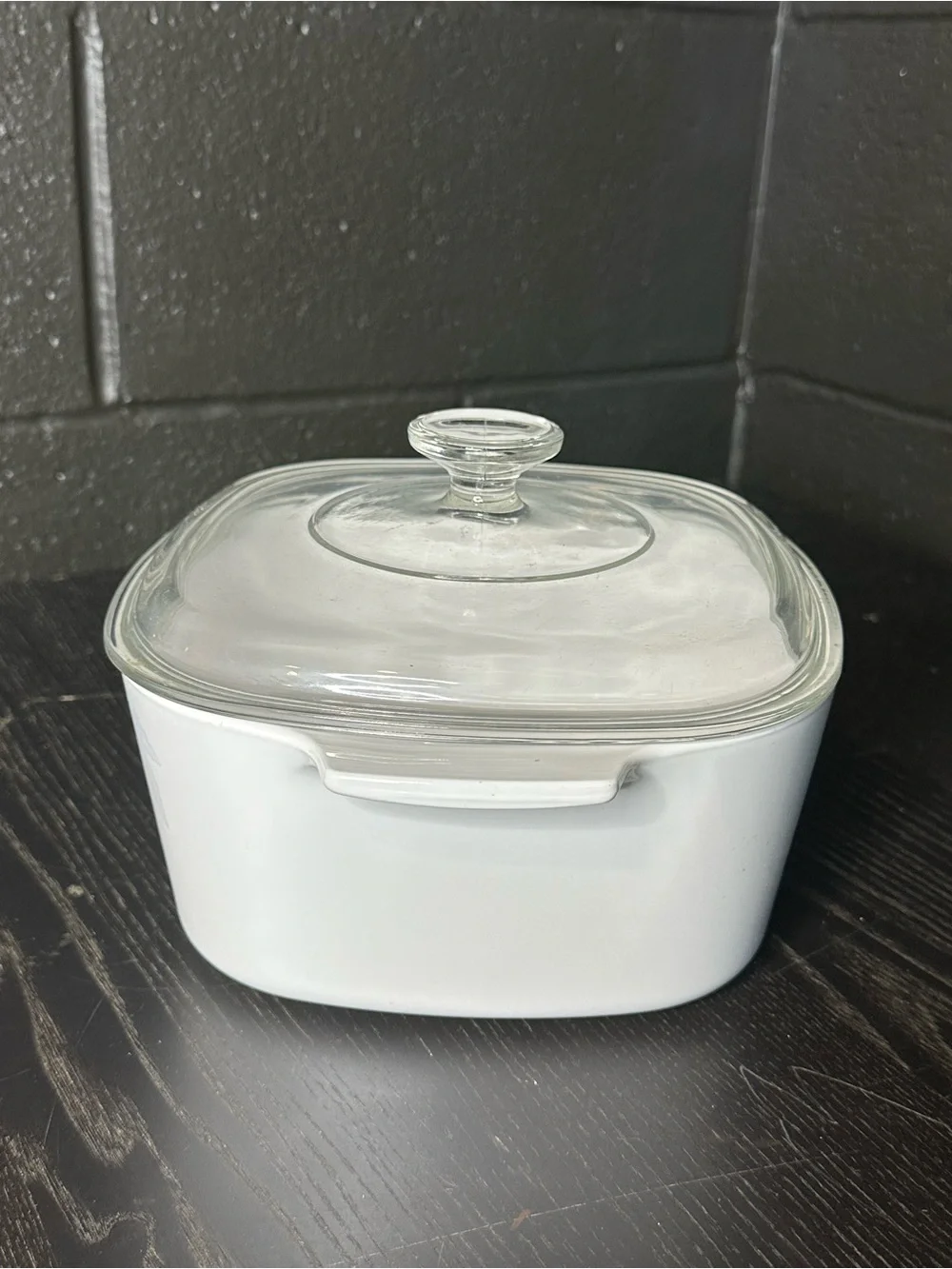 Vintage Corning Ware Casserole Dish in “Pastel Bouquet” or “Pink Trio” Pattern - Picture 5 of 11